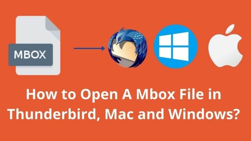how to open a mbox file in windows